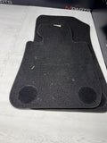 Used Genuine 2008-2013 BMW E90 E92 E93 M3 Carpets Floor Mats Black Front