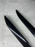 20-25 BMW G06 F96 X6M REAR LIFT GATE PANEL TRIMS MOLDINGS OEM GLOSS BLACK