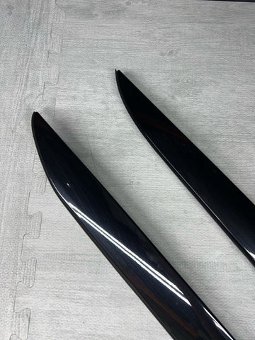20-25 BMW G06 F96 X6M REAR LIFT GATE PANEL TRIMS MOLDINGS OEM GLOSS BLACK