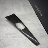 15-20 BMW M3 M4 CENTER CONSOLE IDRIVE CONTROLLER CARBON FIBER TRIM OEM 9232072