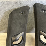 OEM 2014-2018 BMW X5M F85 F15 B PILLARS ALCANTARA SUEDE BLACK