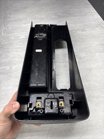 BMW E36 M3 COUPE BLACK CENTER CONSOLE STORAGE COMPARTMENT TRIM ARMREST DELETE