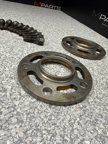 10MM Spacers + Extended Bolts PAIR 5x120 BMW E SERIES Turner Motorsport