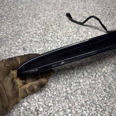 01-06 BMW E46 M3 Convertible Trunk Lid Grip Key Deck Handle Carbon Black