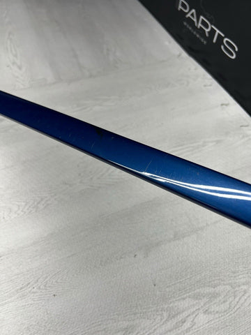 BMW E46 330 M3 Right Topaz Blue Door Trim Moulding 51138238878 8238878