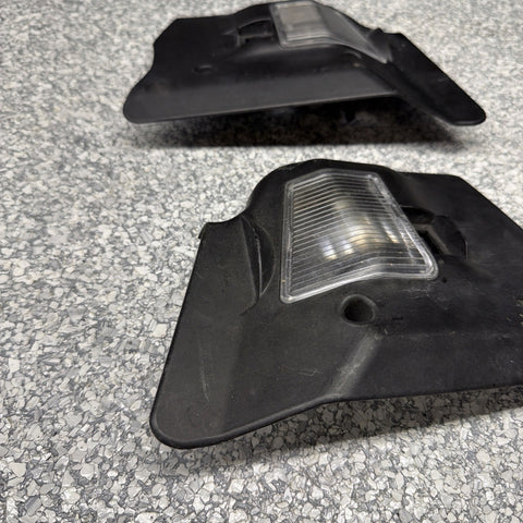 03-06 BMW E46 M3 TAIL LIGHT COVERS BULBS CARRIERS OEM