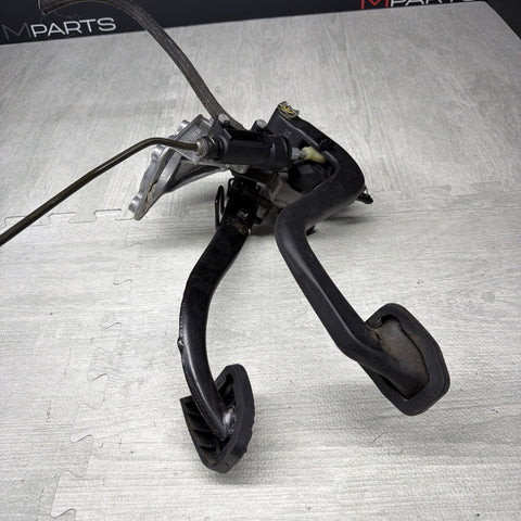 01-06 BMW E46 M3 OEM Clutch and Brake Pedal Assembly + Pedal Covers