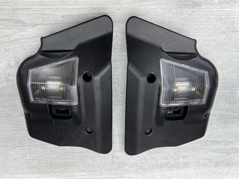 04-06 BMW E46 M3 LED TAIL LIGHT COVERS CARRIERS OEM