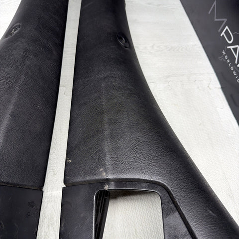 01-06 BMW E46 M3 OEM Convertible Rear Top Lateral Trim Pane Left Right Pair