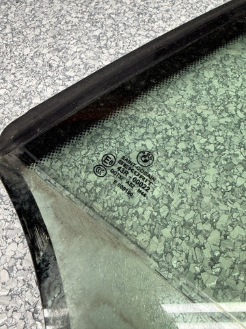07-13 OEM BMW E93 328 335 M3 Convertible Rear Left Side Window Glass