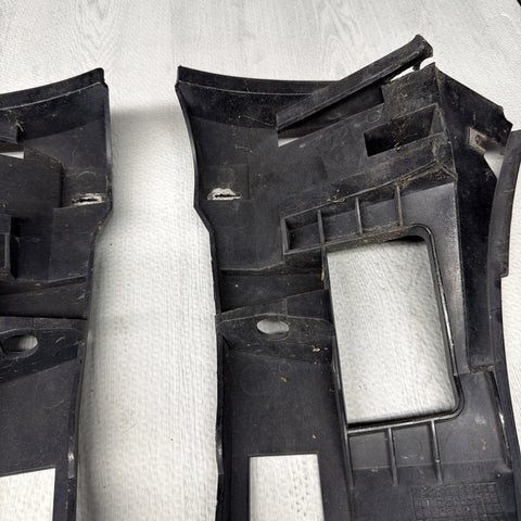 01-06 BMW E46 M3 FRONT BUMPER COVER GUARDS BRACKETS 2695247
