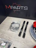 01-06 BMW E46 M3 BREMBO Big Brake Kit Red Calipers Rotors Set NEW Plug Play