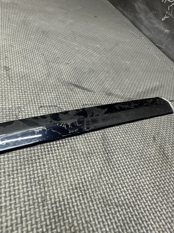 7-13 BMW E93 335i M3 Front Left Convertible Roof Plastic Trim Jerez Black OEM