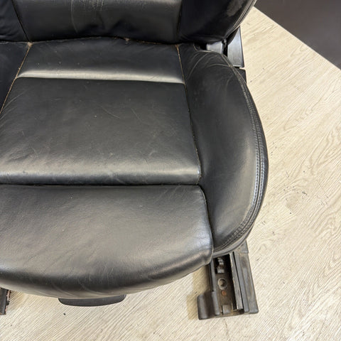01-06 BMW E46 M3 Convertible Interior Front Driver Heated Seat Black