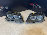 02-06 BMW E46 M3 ORIGINAL Bi Xenon Headlights Stock + Halos Angel Eyes