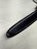 01-06 BMW E46 M3 Convertible Trunk Lid Grip Deck Handle Jet Black *Broken Tabs