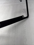 License Plate Frame BMW Power Turbocharged Carbon Fiber Style Front Rear Cover