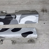 01-06 BMW E46 M3 Rocker Panel Side Skirts OEM Alpine White *Notes*