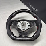 08-13 BMW E90 E92 E93 M3 OHC Carbon fiber Steering Wheel Tri Stitched Manual