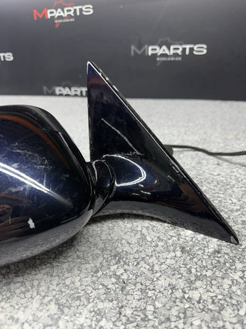 01-06 OEM BMW E46 M3 Right Passenger Side Door Mirror Carbon Black