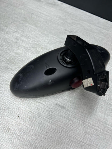 01-06 BMW E46 M3 Rearview Rear View Oval Mirror *Damaged*