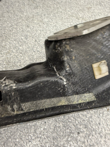 01-06 BMW E46 M3 Front Bumper Rebar Reinforcement Beam *Cracked*