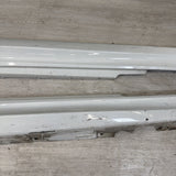 08-13 BMW E92 E93 M3 OEM Right Left Passenger Side Skirt Rocker Panels White