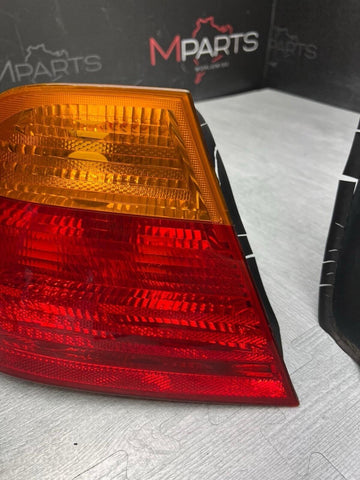 00-03 BMW E46 325 330 M3 CONVERTIBLE BRAKE TAIL LIGHTS LAMPS 8375801 OEM AMBER