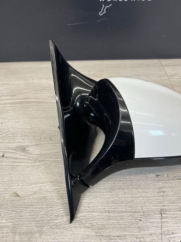 08-13 BMW E92 E93 M3 Right Heated Fold Mirror Assembly Gloss Black Alpine White