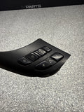 01-06 BMW E46 M3 Upper Steering Wheel Trim Multifunction Buttons Cover Plate