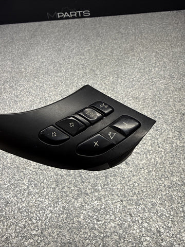 01-06 BMW E46 M3 Upper Steering Wheel Trim Multifunction Buttons Cover Plate
