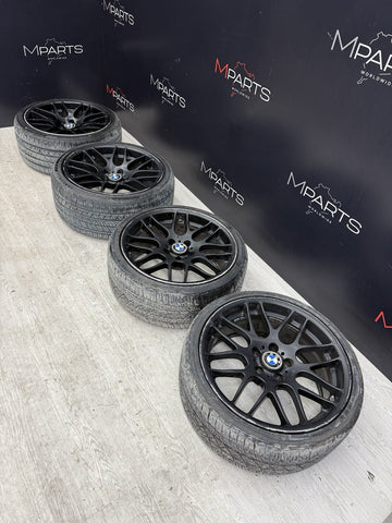 19x8.5 19x9.5 CSL STYLE 5x120 BMW E46 M3 Matte Black 19” Wheels Rims Set (4)