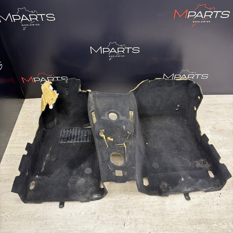 01-06 BMW E46 M3 OEM Convertible Coupe Front Black Floor Carpet Interior *Notes*