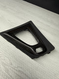 15-20 BMW F80 F82 F83 M3 M4 Center Dome DCT Shifter Plate + Carbon Fiber Trim