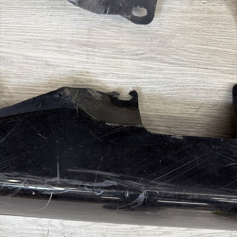 01-06 BMW E46 M3 Rocker Panel Side Skirts OEM Jet Black *Notes*