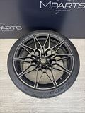 BMW M3 M4 G80 G82 G83 21-25 826M BLACK 20" REAR WHEEL RIM OEM 20x10.5