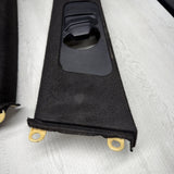 2001-2006 BMW E46 M3 Coupe B Pillars Trims Cover Black OEM