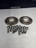 15MM Spacers + Extended Bolts PAIR 5x120 BMW E SERIES