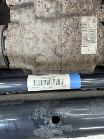 OEM BMW E90 E92 E93 M3 Rear End Subframe LSD 3.85 Differential Axles Manual