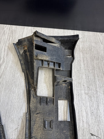 01-06 BMW E46 M3 FRONT BUMPER COVER GUARDS BRACKETS 2695247