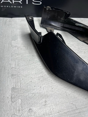 21-25 BMW G80 G82 G83 M3 M4 OEM Gloss Black Front Bumper Corner Splitters