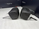 2001-2006 BMW E46 M3 Convertible Black Rear Headrests Head Rests Pair *NOTES*