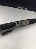 01-03 BMW E46 M3 Coupe Trunk Lid Grip Key Deck Handle Topaz Blue *Broken Tabs
