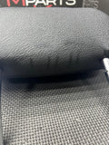 2001-2006 BMW E46 M3 Coup Rear Seat Headrests Black Leather OEM