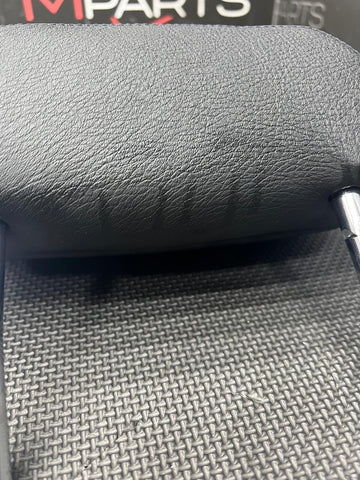 2001-2006 BMW E46 M3 Coup Rear Seat Headrests Black Leather OEM