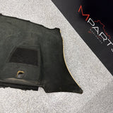 04-10 Bmw E63 M6 6 Series Coupe Rear Deck Lid Shelf Suede Cover Black Oem