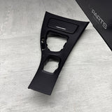 BMW E90 E92 M3 08-13 MANUAL CIC LEATHER CENTER CONSOLE TRIM OEM *Notes*