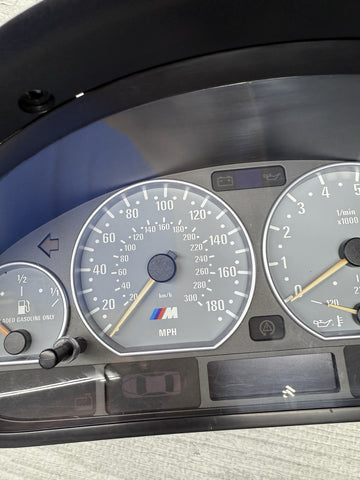 2001-2006 BMW E46 M3 Instrument Cluster Speedometer Spedometer Manual
