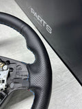 REWRAPPED Perforated BMW Steering Wheel 01-06 E46 M3 Stock MANUAL 32342282020