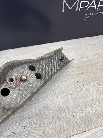 01-06 BMW E46 M3 Front Bumper Rebar Reinforcement Beam *Small Crack*